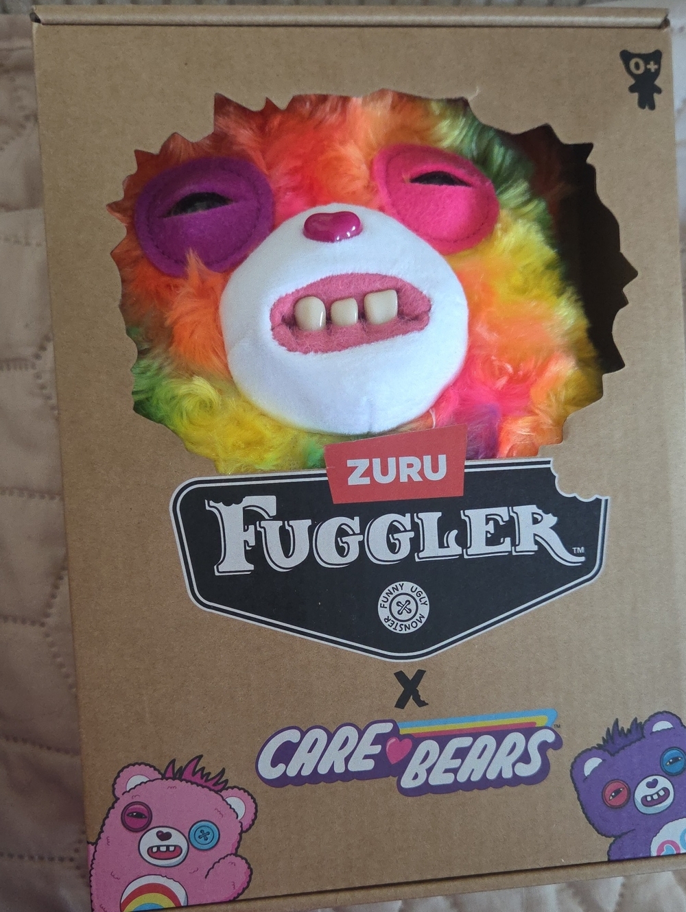 ZURU Fuggler x Care Bears Rainbow Plush - Multicolor